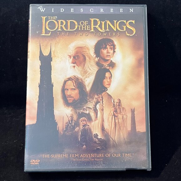 Lord of the Rings The Two Towers Widescreen DVD - Picture 1 of 2